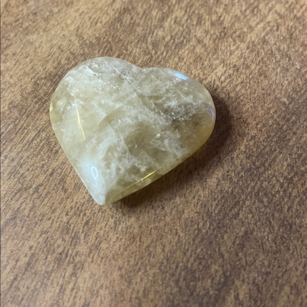 Citrine Heart Shape